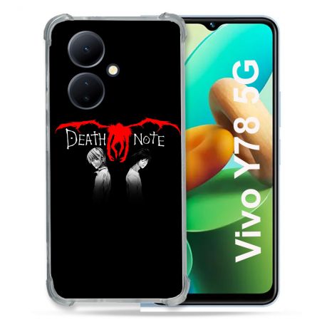 Coque Renforcée Pour Vivo V29 Lite 5G / Y78 5G Manga Death Note Noir