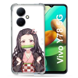 Coque Renforcée Pour Vivo V29 Lite 5G / Y78 5G Manga Demon Slayer Nezuko