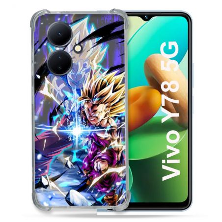 Coque Renforcée Pour Vivo V29 Lite 5G / Y78 5G Manga Dragon Ball Sangohan Duo