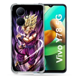 Coque Renforcée Pour Vivo V29 Lite 5G / Y78 5G Manga Dragon Ball Sangohan Violet