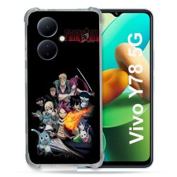Coque Renforcée Pour Vivo V29 Lite 5G / Y78 5G Manga Fairy Tail Logo Team