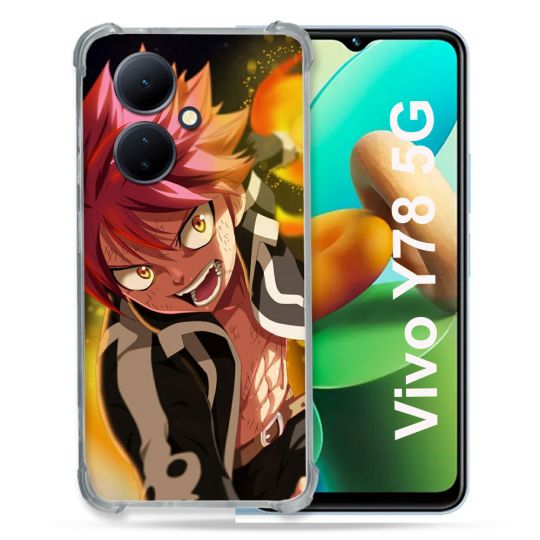 Coque Renforcée Pour Vivo V29 Lite 5G / Y78 5G Manga Fairy Tail Natsu