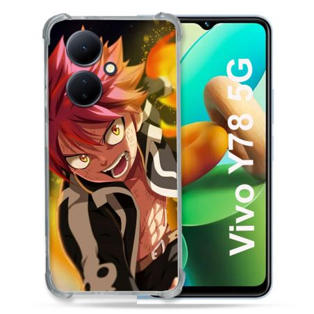 Coque Renforcée Pour Vivo V29 Lite 5G / Y78 5G Manga Fairy Tail Natsu