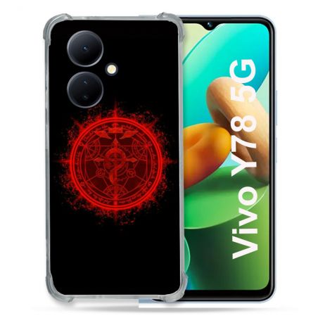 Coque Renforcée Pour Vivo V29 Lite 5G / Y78 5G Manga Fullmetal Alchemist Logo