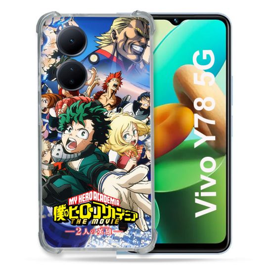 Coque Renforcée Pour Vivo V29 Lite 5G / Y78 5G Manga My Hero Academia Affiche