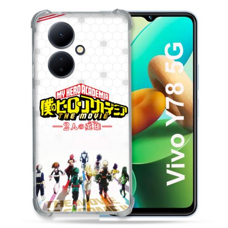 Coque Renforcée Pour Vivo V29 Lite 5G / Y78 5G Manga My Hero Academia Blanc