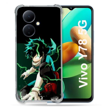 Coque Renforcée Pour Vivo V29 Lite 5G / Y78 5G Manga My Hero Academia Deku