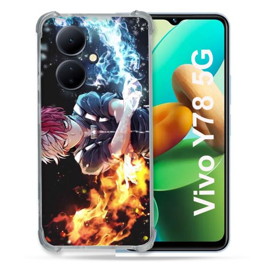 Coque Renforcée Pour Vivo V29 Lite 5G / Y78 5G Manga My Hero Academia Shoto