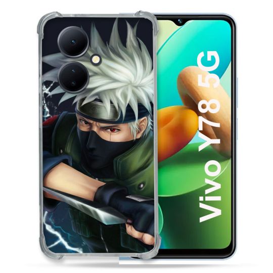 Coque Renforcée Pour Vivo V29 Lite 5G / Y78 5G Manga Naruto Kakashi