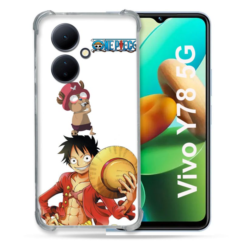 Coque Renforcée Pour Vivo V29 Lite 5G / Y78 5G Manga One Piece Chopper