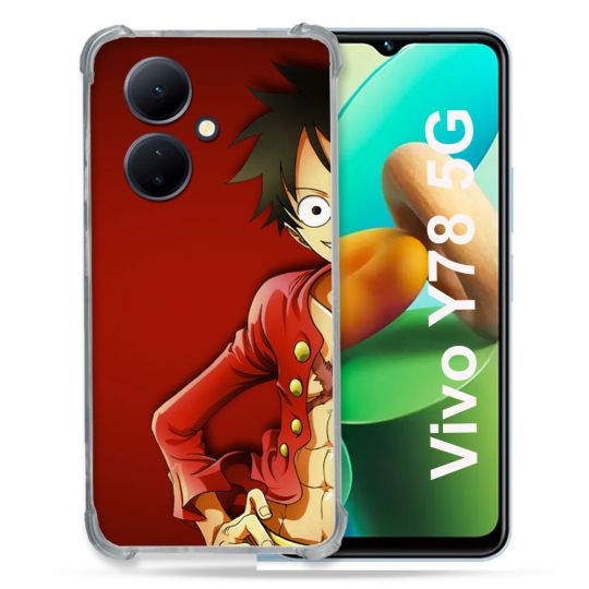 Coque Renforcée Pour Vivo V29 Lite 5G / Y78 5G Manga One Piece Luffy
