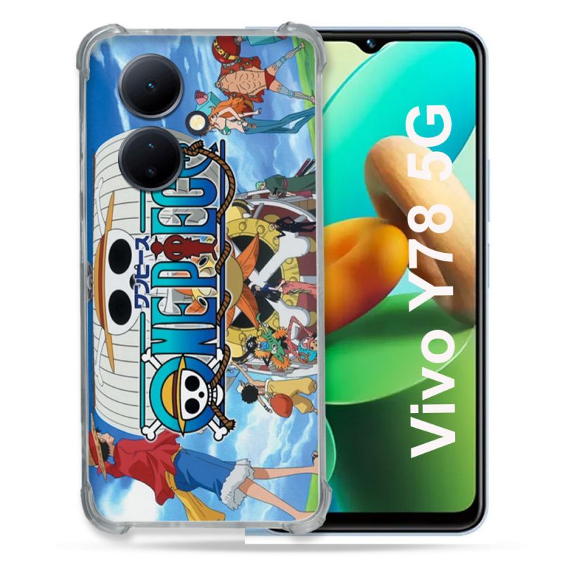 Coque Renforcée Pour Vivo V29 Lite 5G / Y78 5G Manga One Piece Sunny