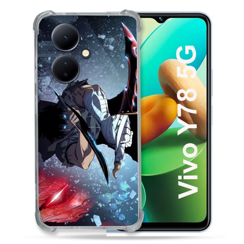 Coque Renforcée Pour Vivo V29 Lite 5G / Y78 5G Manga Solo Leveling Sung Epee
