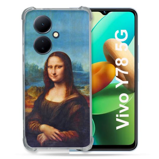 Coque Renforcée Pour Vivo V29 Lite 5G / Y78 5G Peinture Joconde