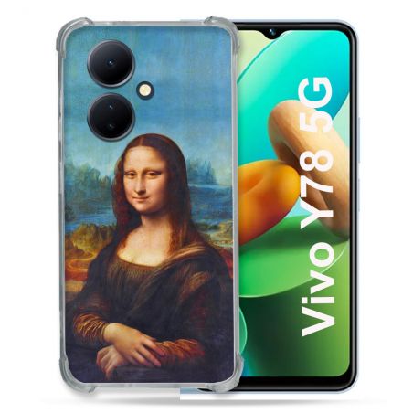 Coque Renforcée Pour Vivo V29 Lite 5G / Y78 5G Peinture Joconde