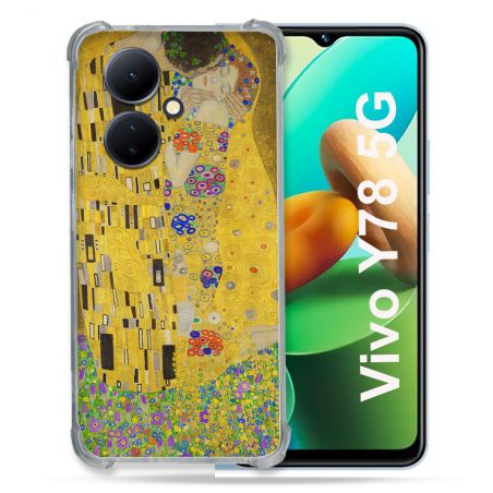 Coque Renforcée Pour Vivo V29 Lite 5G / Y78 5G Peinture Le Baiser