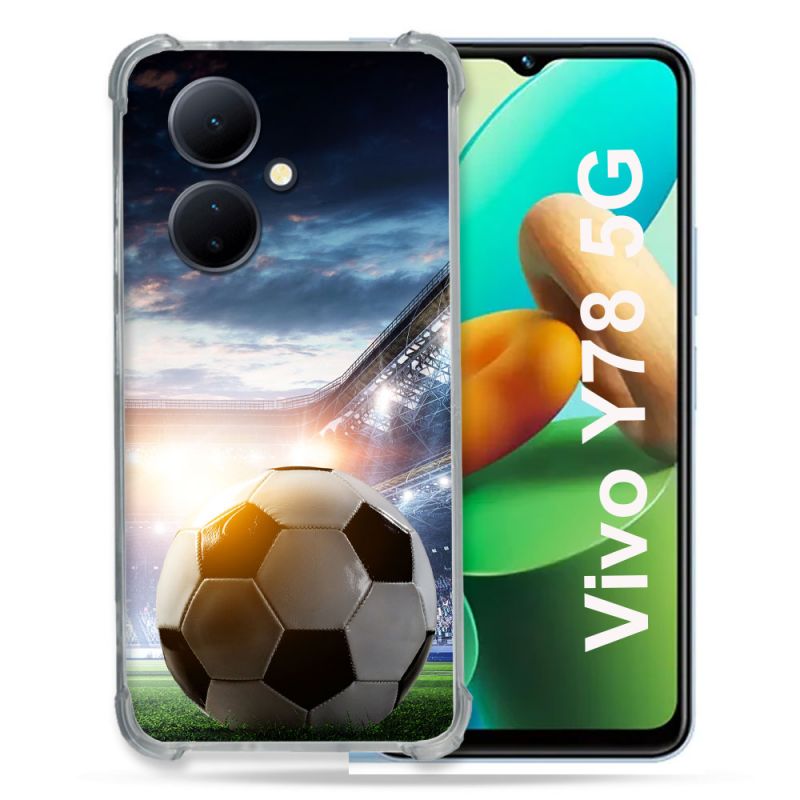 Coque Renforcée Pour Vivo V29 Lite 5G / Y78 5G Sport Football Stade