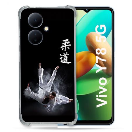 Coque Renforcée Pour Vivo V29 Lite 5G / Y78 5G Sport Judo Noir