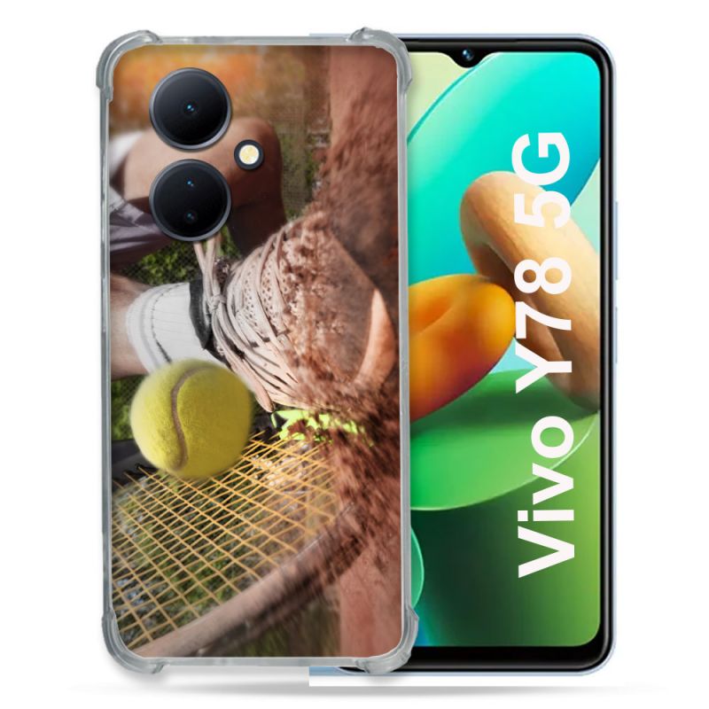 Coque Renforcée Pour Vivo V29 Lite 5G / Y78 5G Sport Tennis Glissade