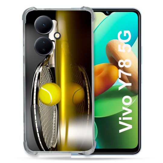 Coque Renforcée Pour Vivo V29 Lite 5G / Y78 5G Sport Tennis Reflet