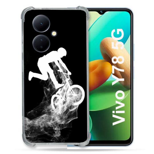Coque Renforcée Pour Vivo V29 Lite 5G / Y78 5G Sport VTT Noir