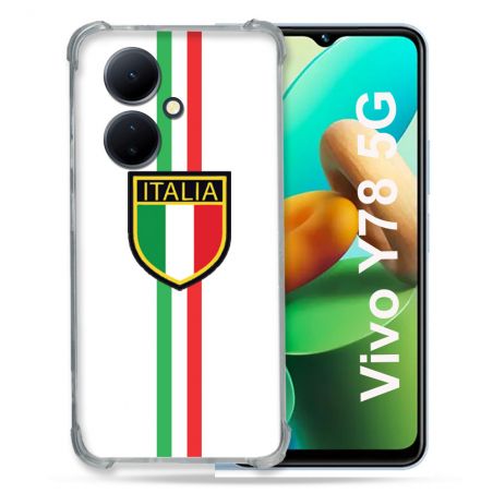 Coque Renforcée Pour Vivo V29 Lite 5G / Y78 5G Voyage Italie 3 Blanc