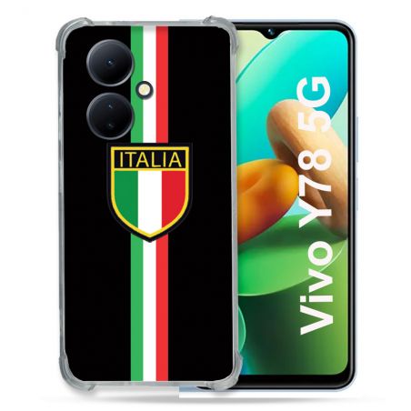 Coque Renforcée Pour Vivo V29 Lite 5G / Y78 5G Voyage Italie 3 Noir