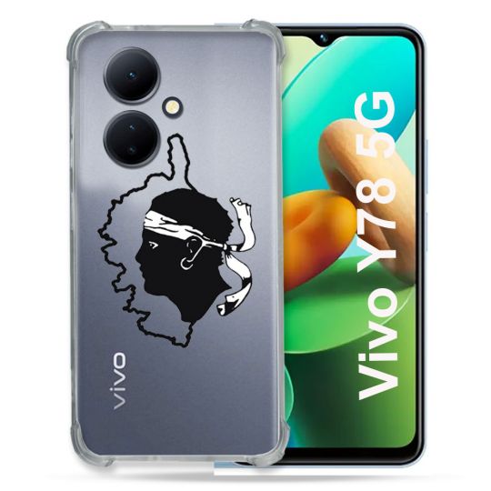 Coque Renforcée Transparente Pour Vivo V29 Lite 5G / Y78 5G Corse
