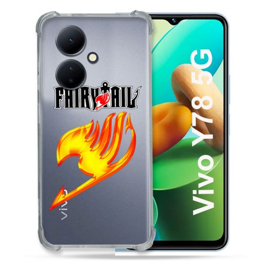Coque Renforcée Transparente Pour Vivo V29 Lite 5G / Y78 5G Fairy Tail