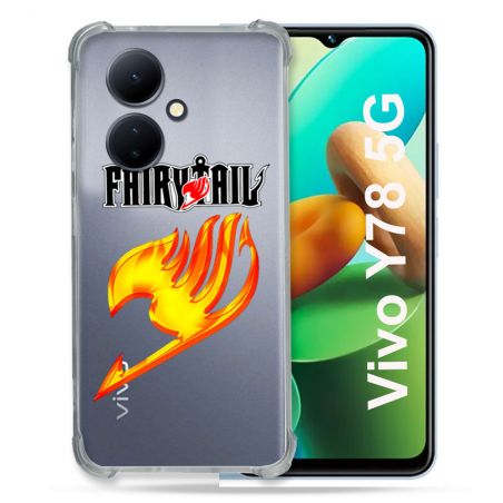 Coque Renforcée Transparente Pour Vivo V29 Lite 5G / Y78 5G Fairy Tail