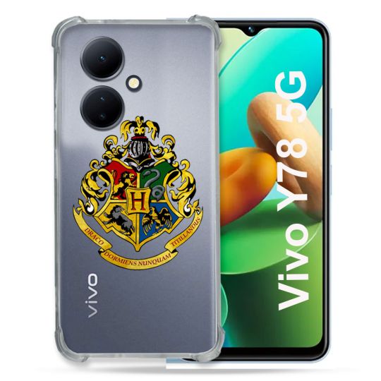 Coque Renforcée Transparente Pour Vivo V29 Lite 5G / Y78 5G Harry Potter Poudlard