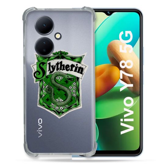 Coque Renforcée Transparente Pour Vivo V29 Lite 5G / Y78 5G Harry Potter Slytherin