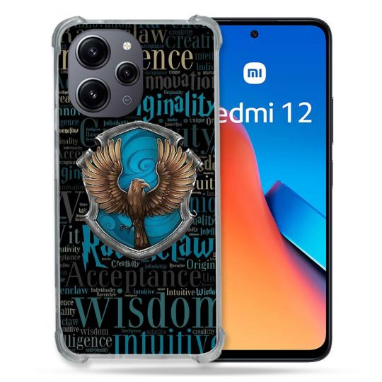 Coque Renforcée En Verre Trempé Pour Xiaomi Redmi 12 5G Harry Potter Serdaigle