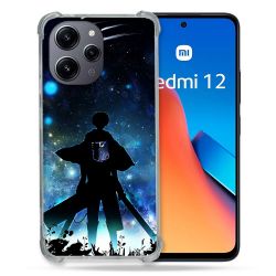 Coque Renforcée En Verre Trempé Pour Xiaomi Redmi 12 5G Manga Attaque Titans Levi
