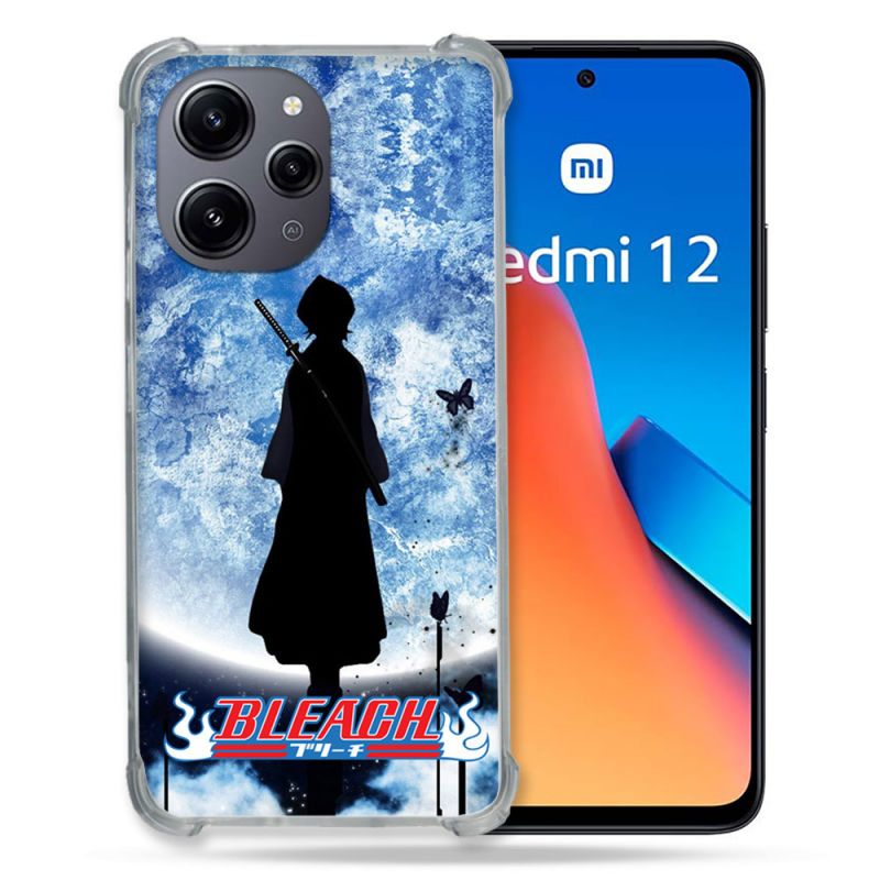 Coque Renforcée En Verre Trempé Pour Xiaomi Redmi 12 5G Manga Bleach Lune