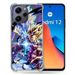 Coque Renforcée En Verre Trempé Pour Xiaomi Redmi 12 5G Manga Dragon Ball Sangohan Duo