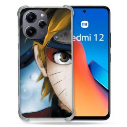 Coque Renforcée En Verre Trempé Pour Xiaomi Redmi 12 5G Manga Naruto Blanc