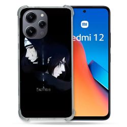 Coque Renforcée En Verre Trempé Pour Xiaomi Redmi 12 5G Manga Naruto Sasuke Itachi