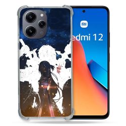 Coque Renforcée En Verre Trempé Pour Xiaomi Redmi 12 5G Manga SAO sword Art Online Asuna