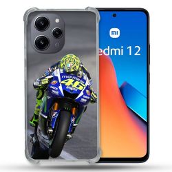 Coque Renforcée En Verre Trempé Pour Xiaomi Redmi 12 5G Moto Course GP Wheeling 46