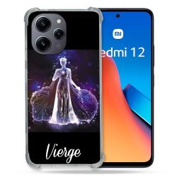 Coque Renforcée En Verre Trempé Pour Xiaomi Redmi 12 5G Signe Zodiaque 2 Vierge