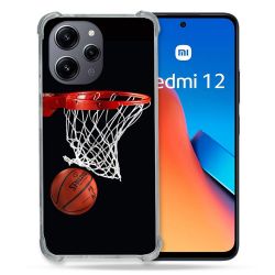 Coque Renforcée En Verre Trempé Pour Xiaomi Redmi 12 5G Sport Basket Panier