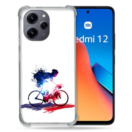 Coque Renforcée En Verre Trempé Pour Xiaomi Redmi 12 5G Sport Cyclisme France