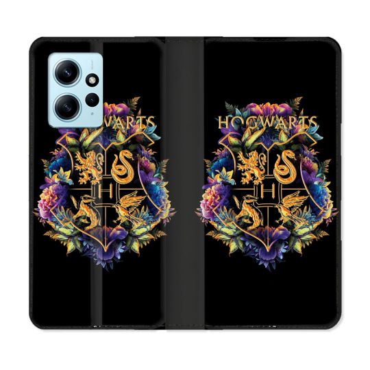Housse Cuir Portefeuille Pour Xiaomi Redmi Note 12 4G Harry Potter Hogwarts