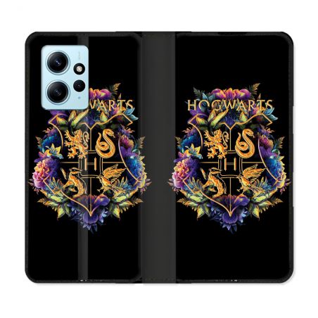 Housse Cuir Portefeuille Pour Xiaomi Redmi Note 12 4G Harry Potter Hogwarts