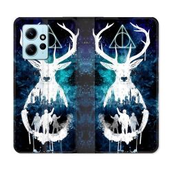 Housse Cuir Portefeuille Pour Xiaomi Redmi Note 12 4G Harry Potter Patronome