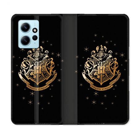 Housse Cuir Portefeuille Pour Xiaomi Redmi Note 12 4G Harry Potter Poudlard