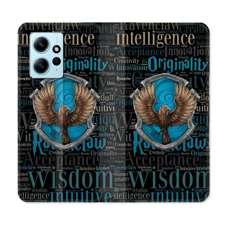 Housse Cuir Portefeuille Pour Xiaomi Redmi Note 12 4G Harry Potter Serdaigle