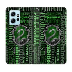 Housse Cuir Portefeuille Pour Xiaomi Redmi Note 12 4G Harry Potter Serpentar