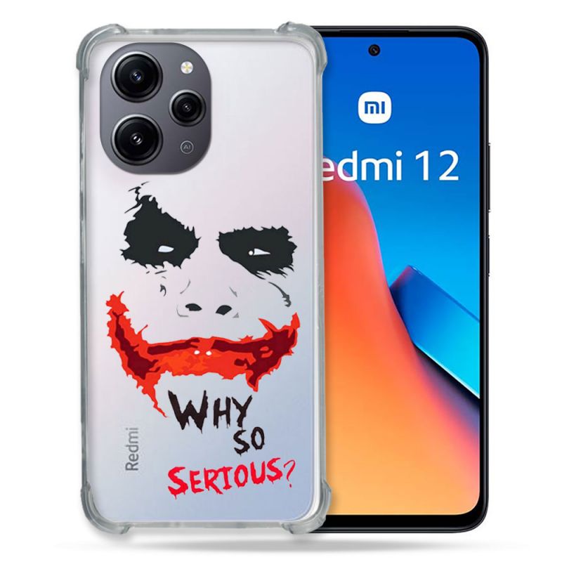 Coque Renforcée En Verre Trempé Transparente Pour Xiaomi Redmi 12 5G Joker